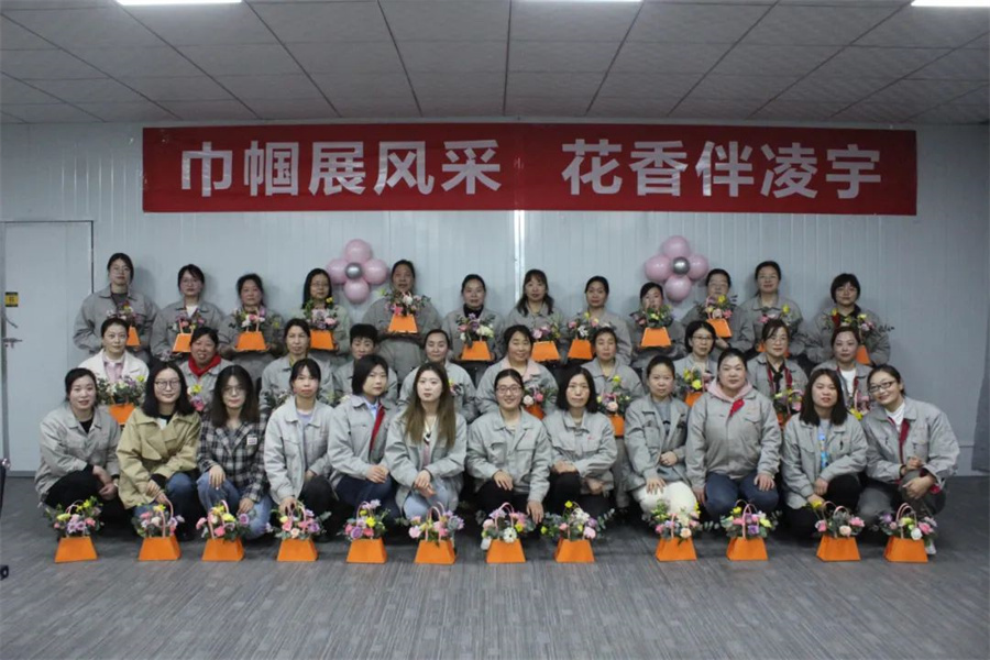 玫瑰亦鏗鏘，凌宇女工有力量！